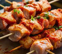 Шашлык маринованный куриный