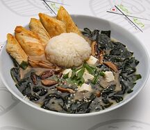 Мисо суп с курицей