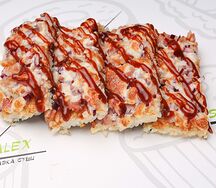 Суши пицца BBQ