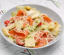 Цезарь с семгой