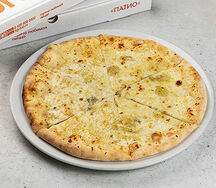 Пицца Кватро Формаджи 28 см, на тонком тесте