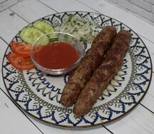 Люля-кебаб из баранины