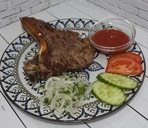 Сочный стейк из говядины