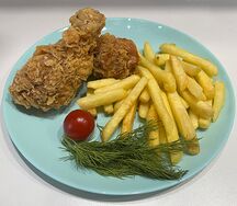 Ножки и картофель фри