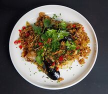Жареный рис с морепродуктами