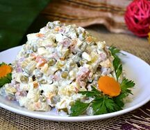 Оливье по-французски