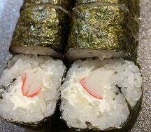 Капа маки с крабовой палочкой