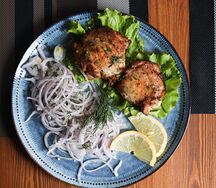 Шашлык с курицей