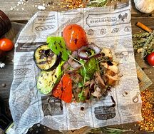 Гриль-салат с курицей