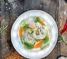 Салат с языком