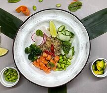 Поке с лососем