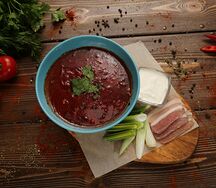 Борщ из говядины