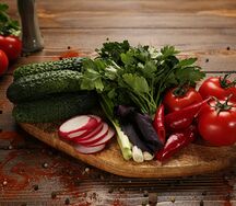 Овощной букет