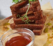 Гренки чесночные
