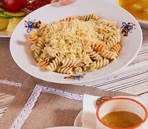 Макарошки с сыром