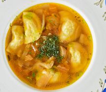 Похлебка из белых грибов