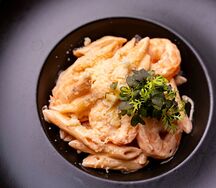 Паста с креветками