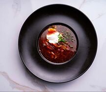 Борщ с говядиной