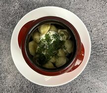 Пельмени со сметаной