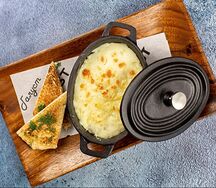 Жюльен с курицей и грибами