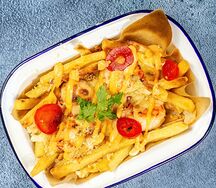 Фри с креветками