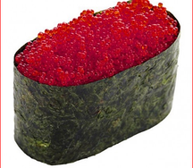 Суши икра летучей рыбы