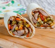 Буррито со свининой