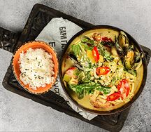 Кокосовое карри с цыпленком