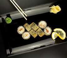 Маки жареный с угрем