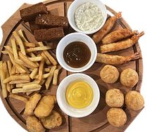 Тарелка закусок