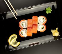 Филадельфия с копченым лососем