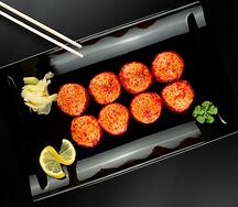 Запеченный с тунцом острый