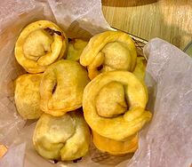 Пельмени жареные (ручная лепка)