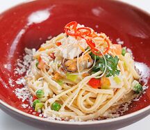 Лингвини с морепродуктами