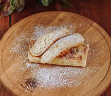 5 блинов с творогом и изюмом