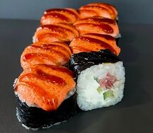 Запеченный с тунцом