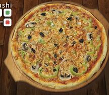 С курицой и грибами