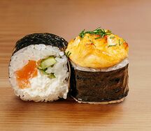 Ролл запеченный Ичибан с креветкой