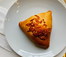 Конвертик с курицей и грибами
