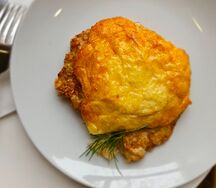 Куриная грудка запечёная с помидорами