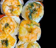 Ролл классический с креветкой