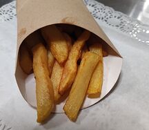 Картошка, жаренная на фритюрнице 