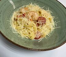Паста с креветками