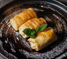 Блины Мясо