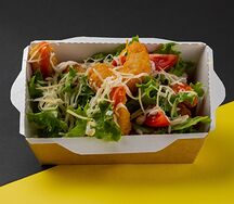 Салат с креветками