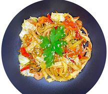 Рамэн с морепродуктами