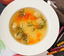 Детский супчик с фрикадельками