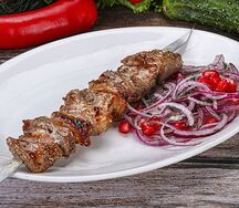 Шашлык из говяжьей вырезки