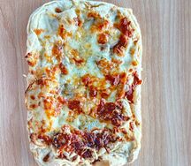 Римская пицца Четыре сыра