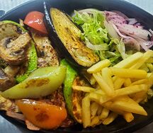 Курица по-египетски на гриле